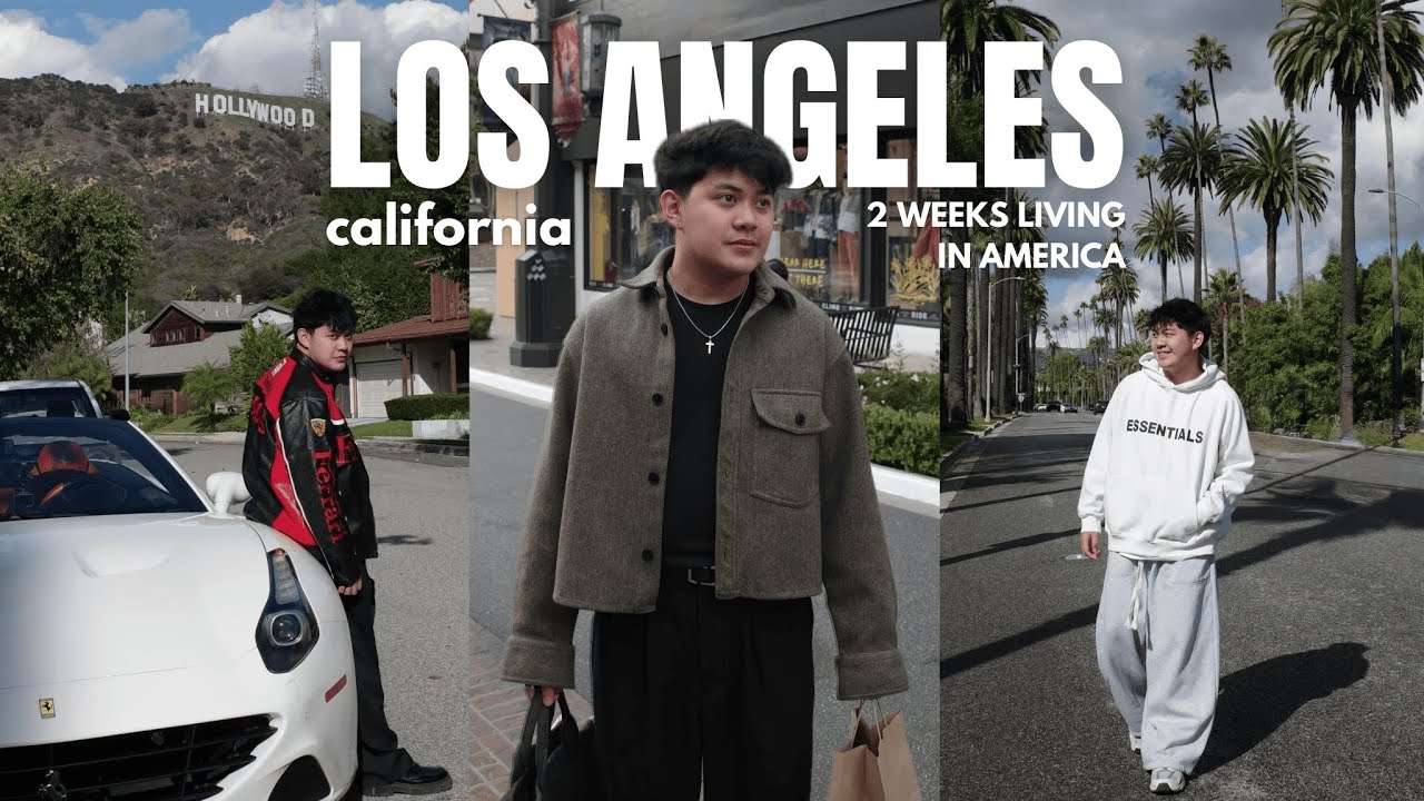 LOS ANGELES 🇺🇸 | Ferrari Driving, NBA Lakers Game, GTA Real Life Locations, Foodtrip & More!