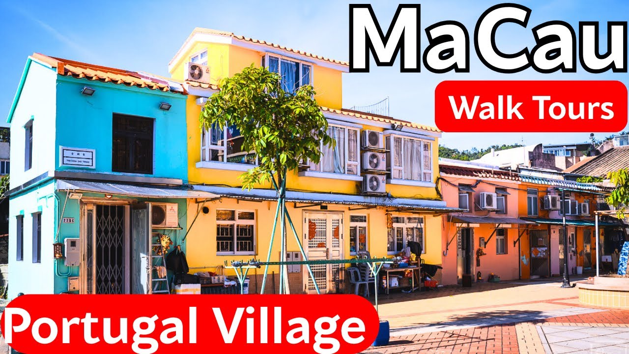 Secret Portugal in Asia: Walking Coloane Village's Timeless Streets. Macau's Hidden East-West Fusion