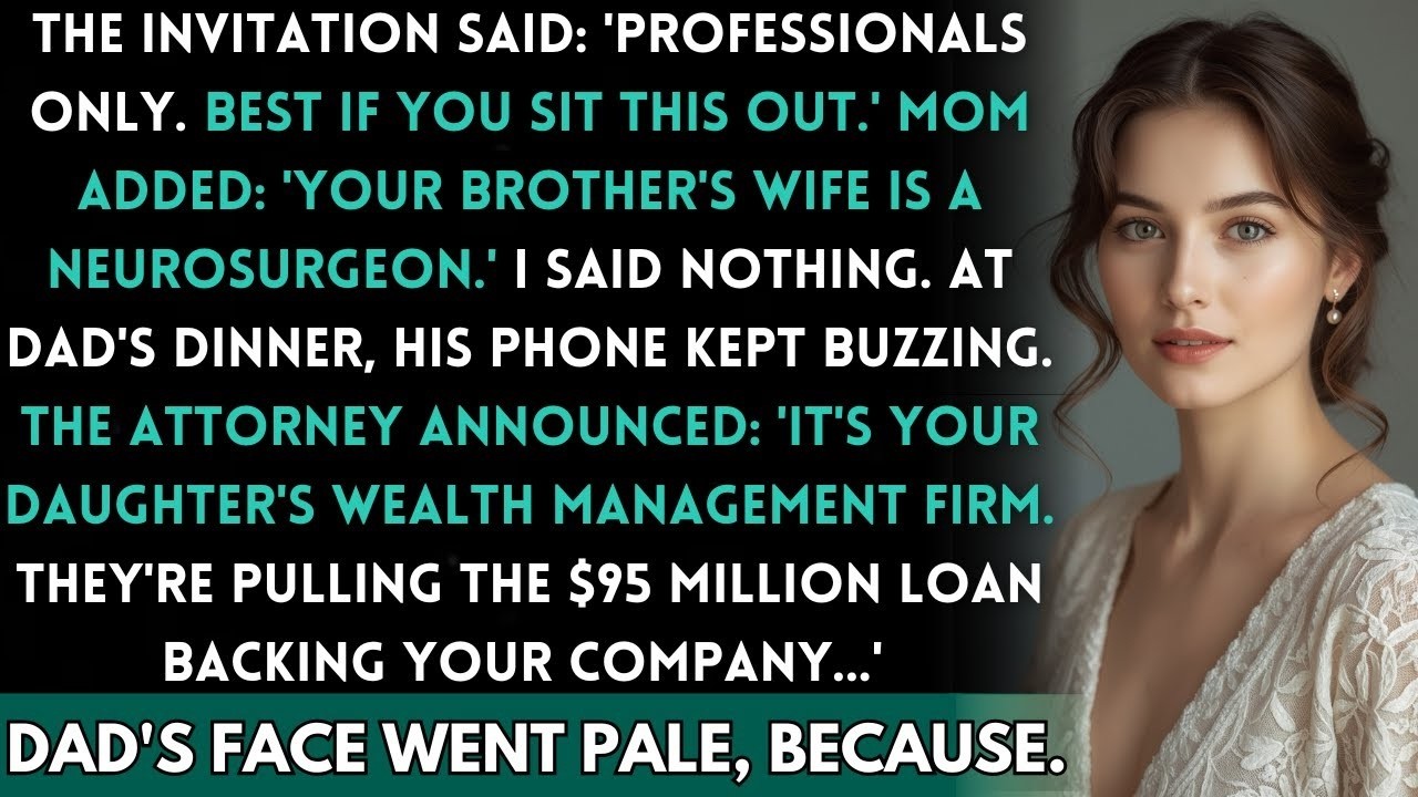 My Dad's Retirement Dinner Said 'Please Decline' — Then My Investment Firm Withdrew His Funding