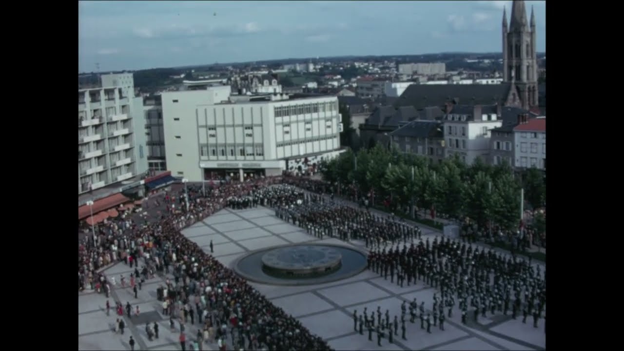 Tout en images #10 : le festival des fanfares militaires à Limoges en 1975