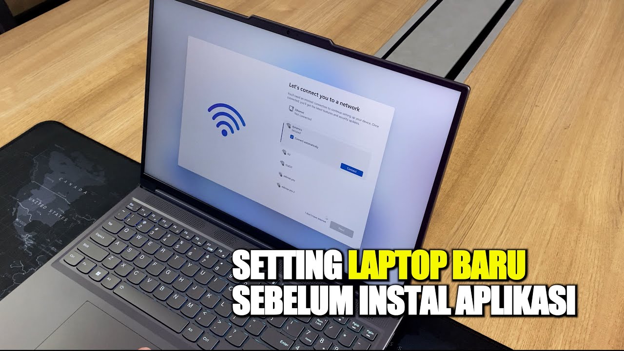 BARU BELI LAPTOP?? BEGINI CARA SETTING LAPTOP BARU