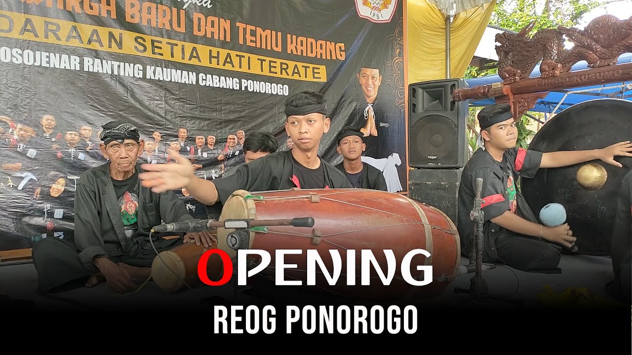 OPENING TABUHAN REOG PONOROGO