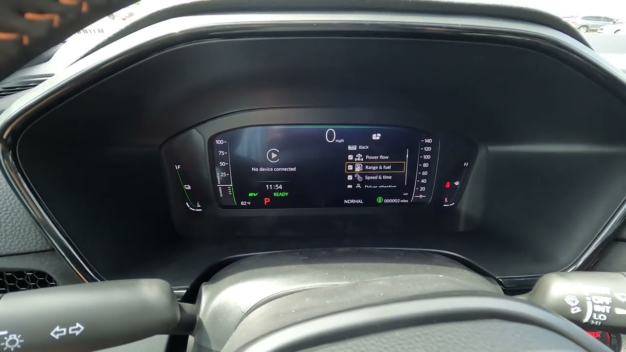 2026 Honda CR-V Tutorials - Customizing The Digital Instrument Cluster