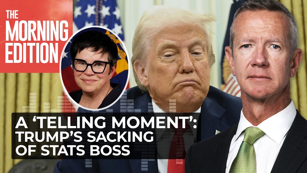 How Trump’s sacking of stats chief is another 'slide into autocracy'