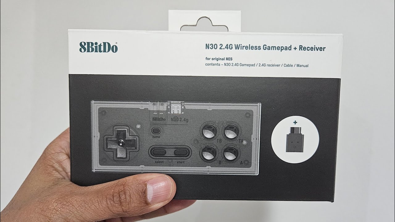 Unboxing N30 2.4G translúcido