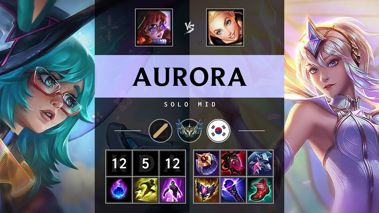 Aurora Mid vs Lux: Rampage - KR Challenger Patch 25.S1.1