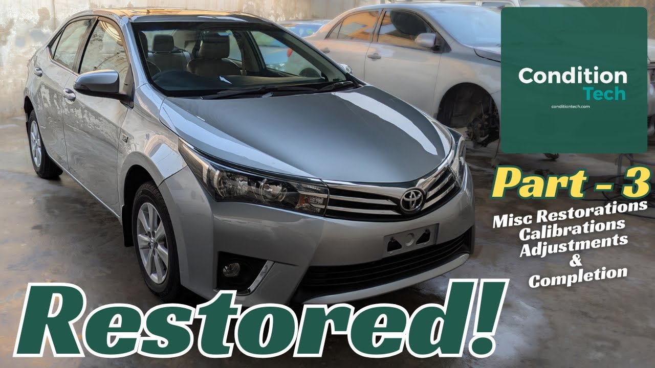 Toyota Corolla Full Restoration | Part 3 | 2015 1.8 Grande