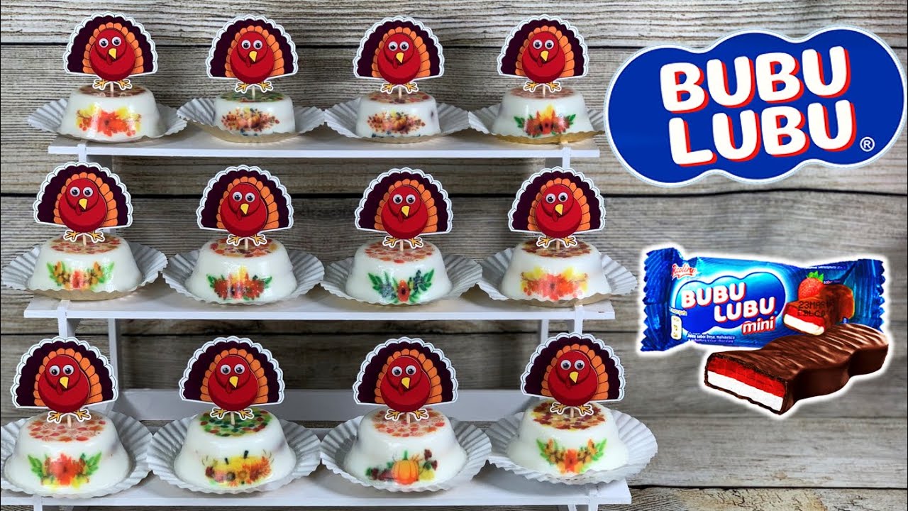GELATINA PARA VENDER EN THANKSGIVING | GELATINAS RELLENAS DE BUBU LUBU | GANA DINERO