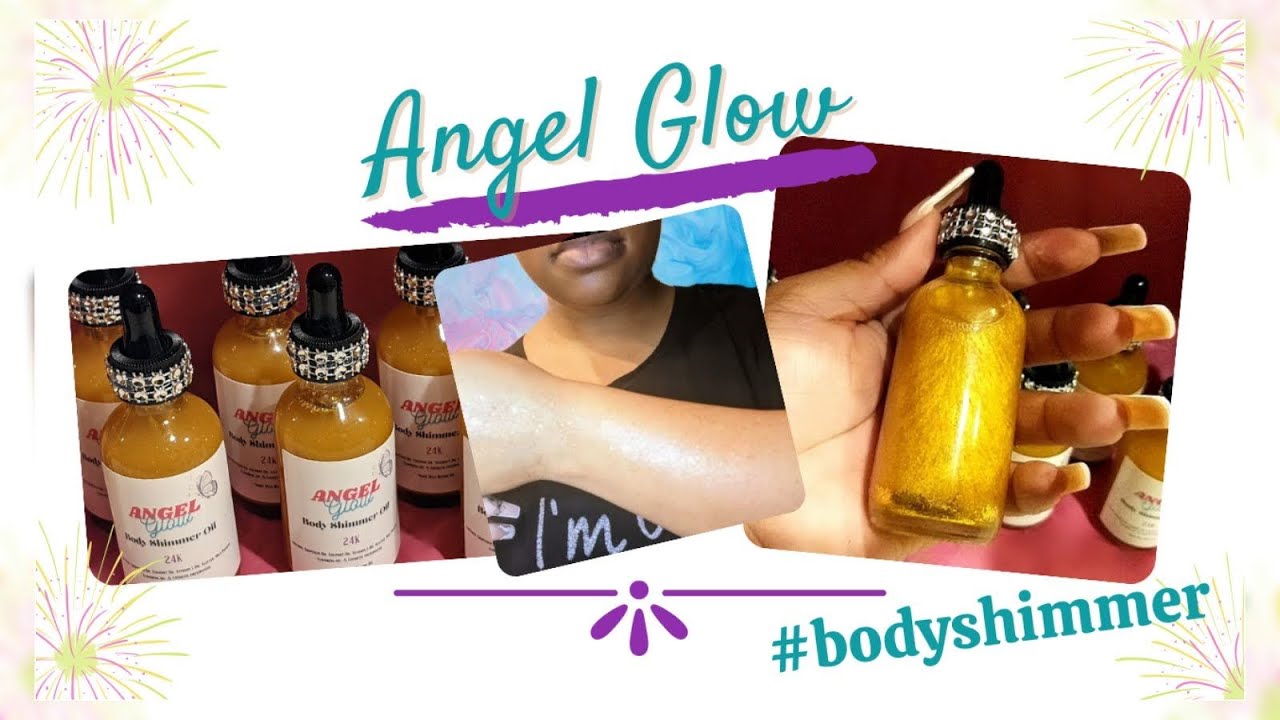 How to Make 24K Angel Glow Body Shimmer Oil | Tutorial | Lovely Angel Shop
