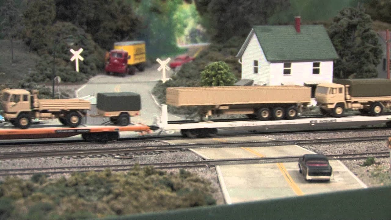 Ralphstrains.com Military train HO scale Custom version #1