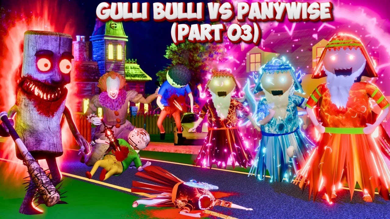 Gulli Bulli Vs Pennywise (Part 03) ! Horror story! Make Joke In Horror l