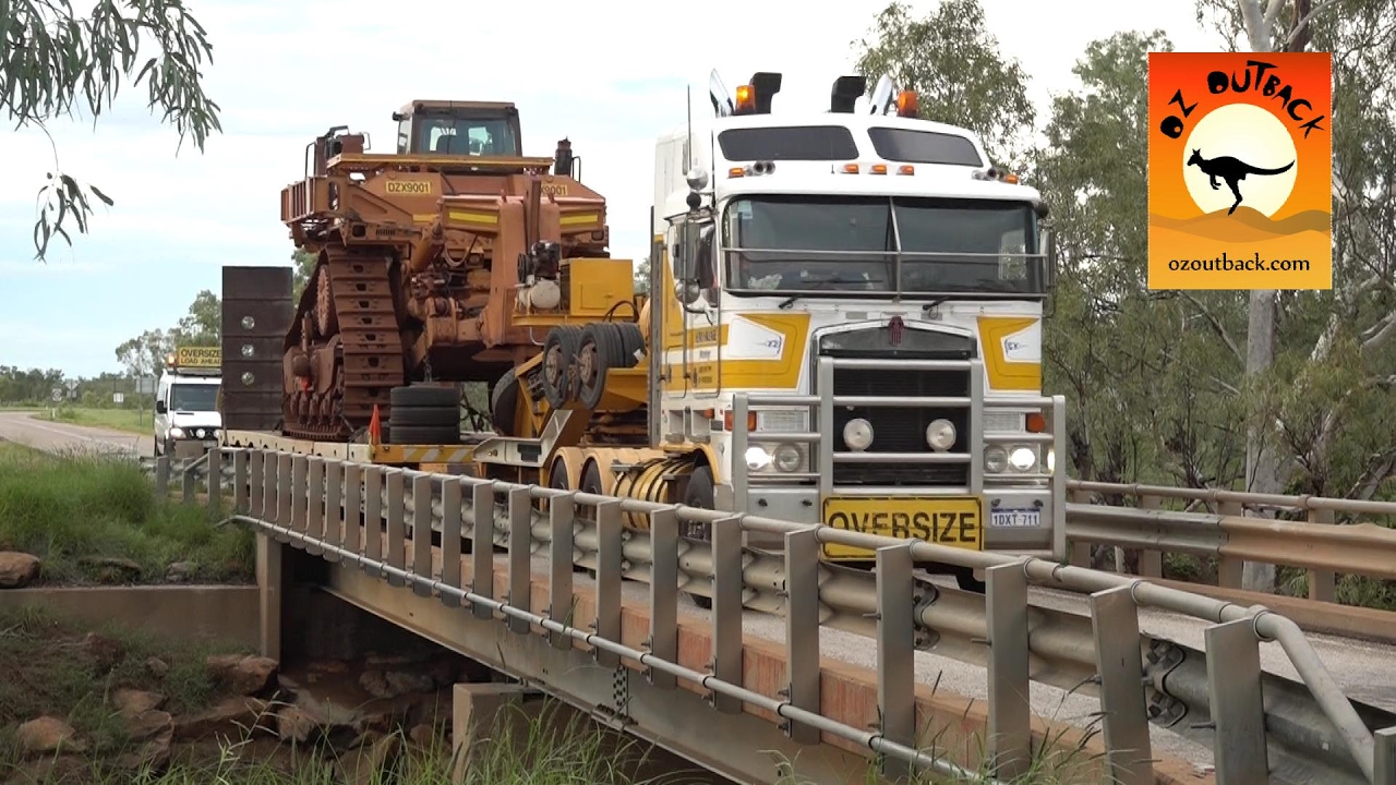 Extreme Trucks #3 - Monster Road Trains Oversize wide loads outback Australia, camhinoes ao extremo