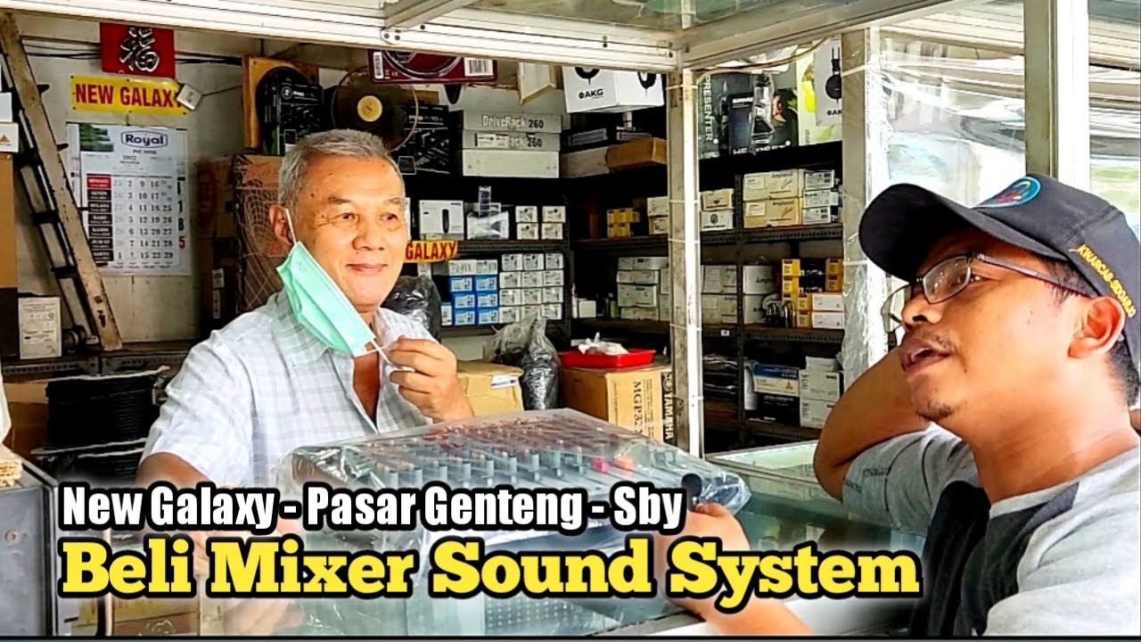 Beli Mixer Behringer di toko New Galaxy || Pasar Genteng - Surabaya