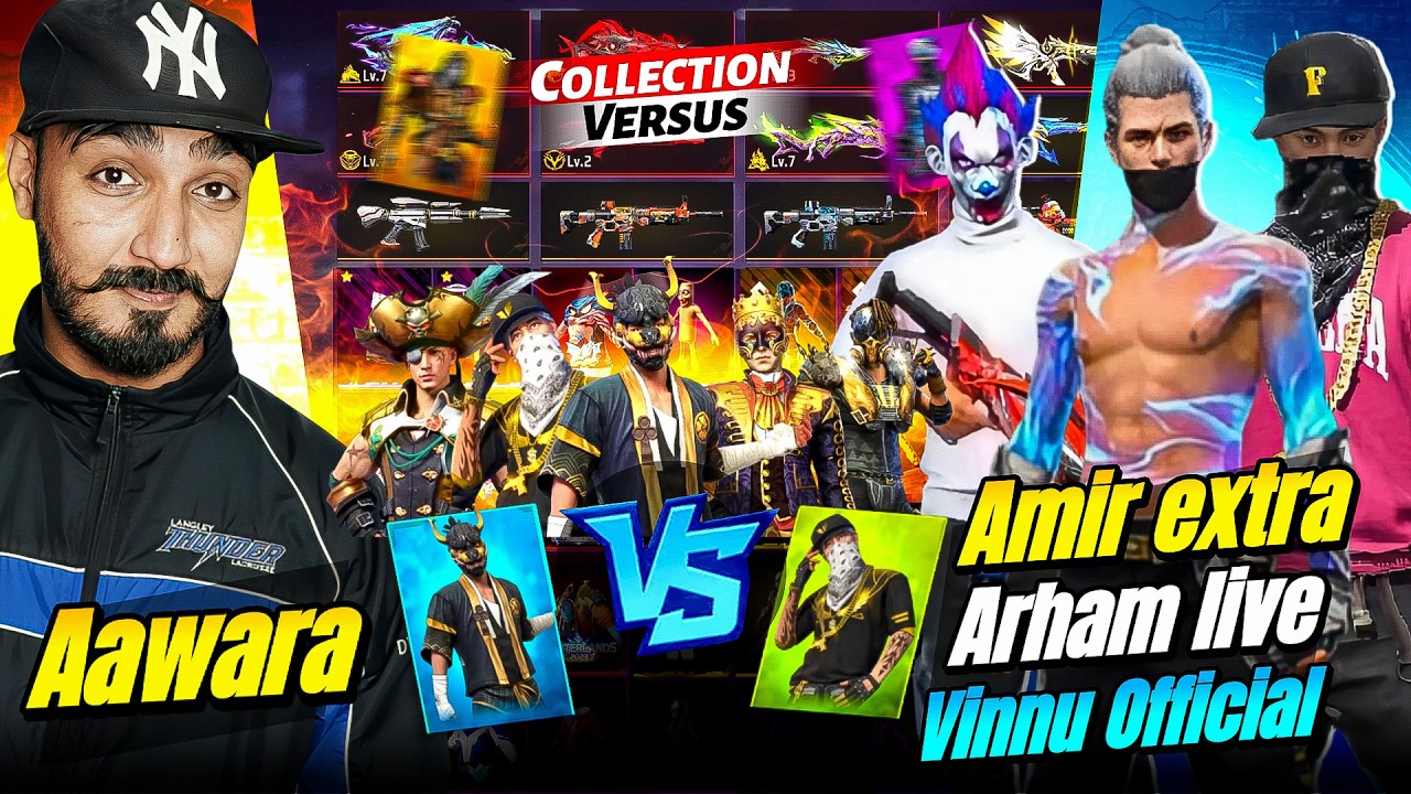3 Shorts Creators Vs 1 V Badge Creator Ka Collection Versus Ho Gya 😨 1 Vs 3 हो गया