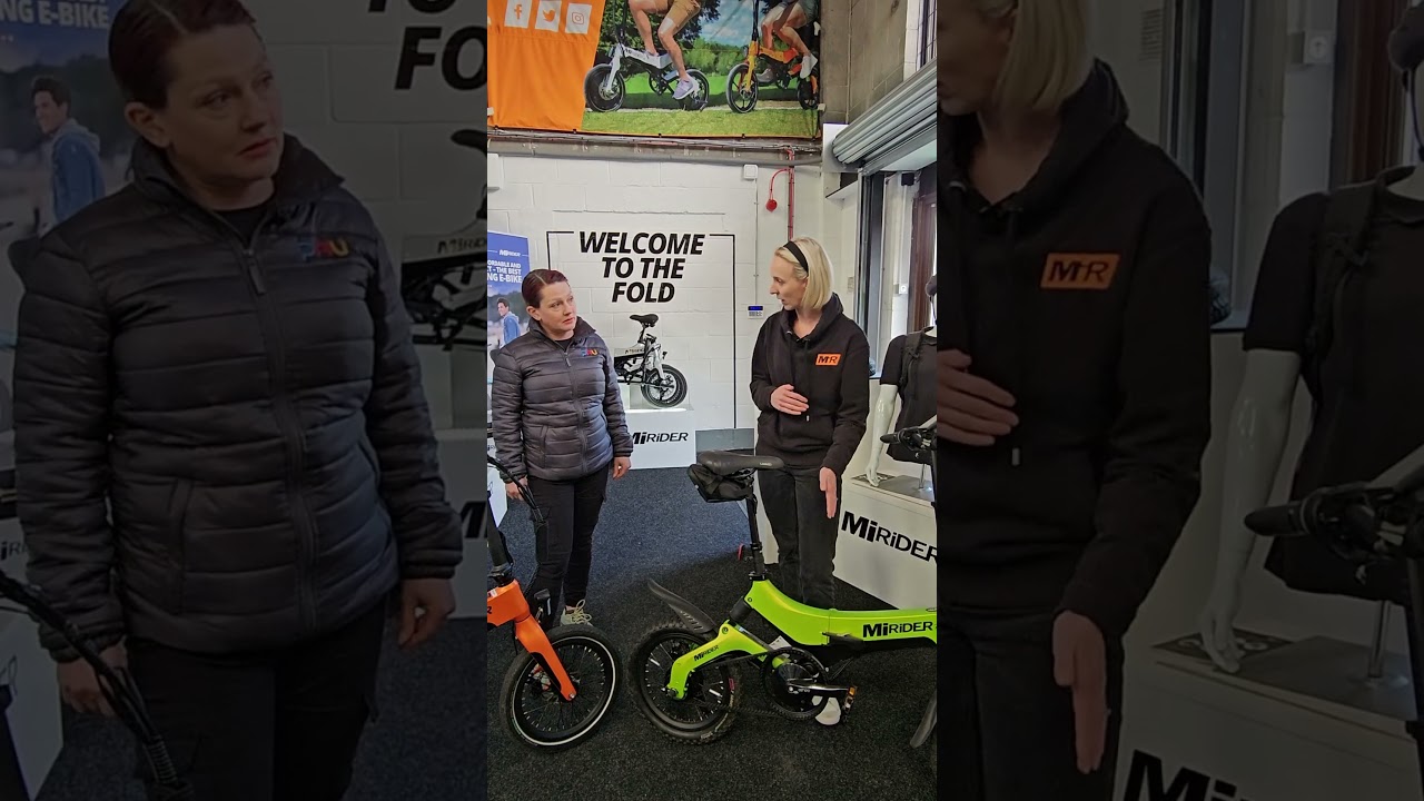 PAU X MiRiDER Q&A: What's the Difference Between MiRiDER One and MiRiDER GB3 Electric Folding Bikes?