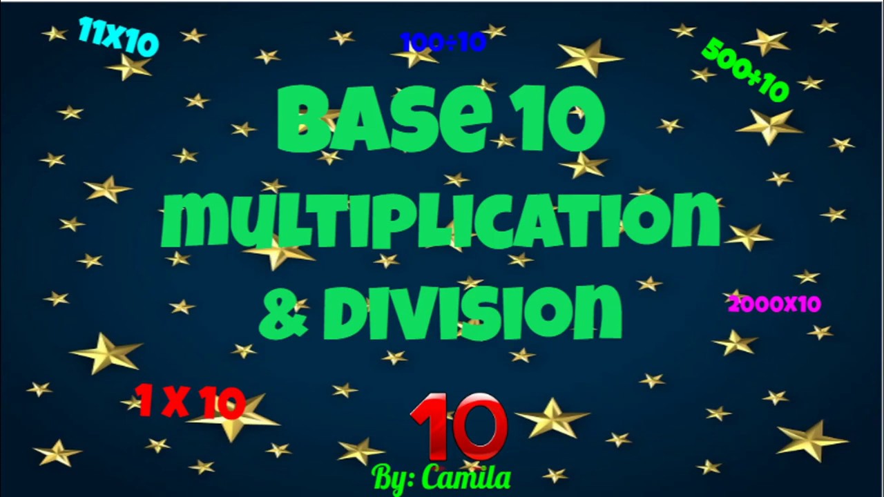 Base10 multiplication and division