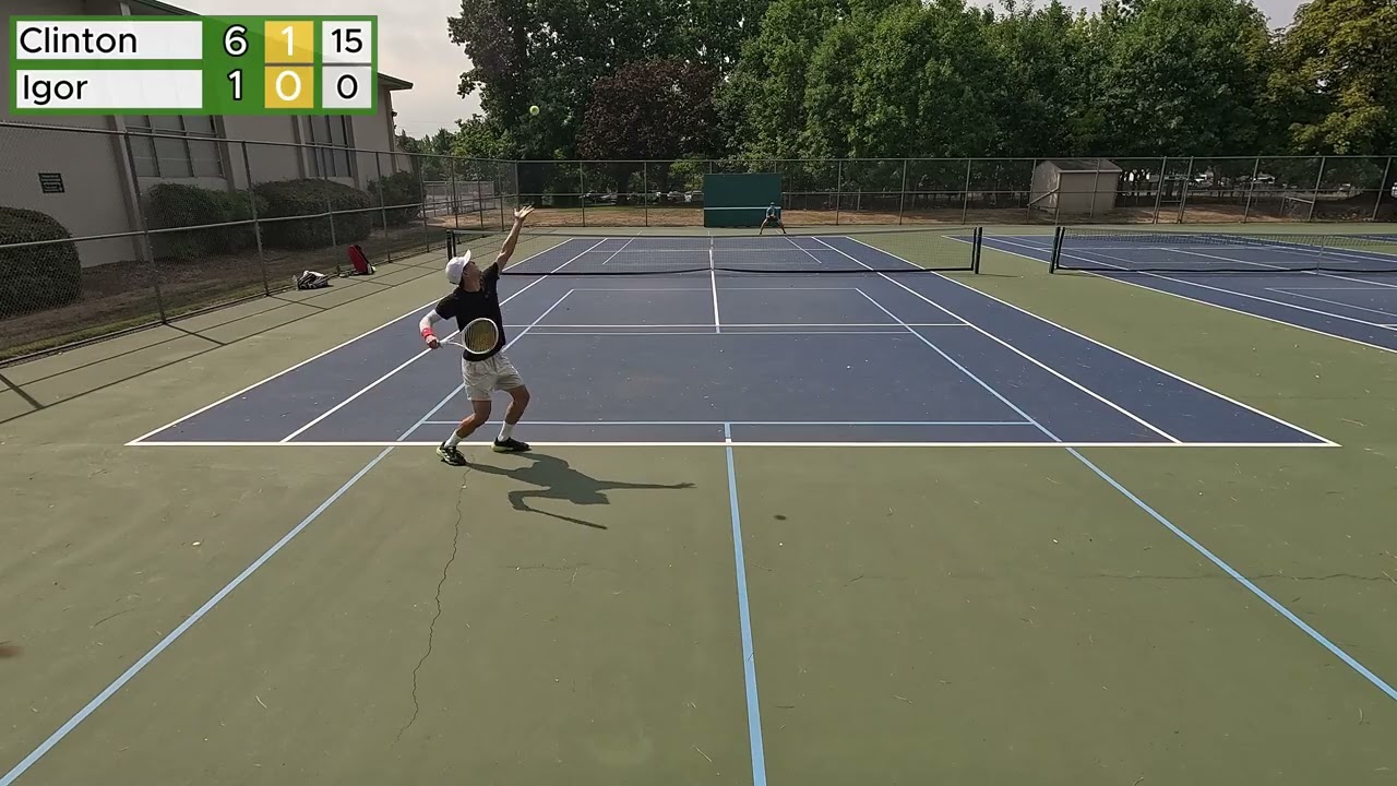 NTRP 4.5 Summer League Singles vs Igor