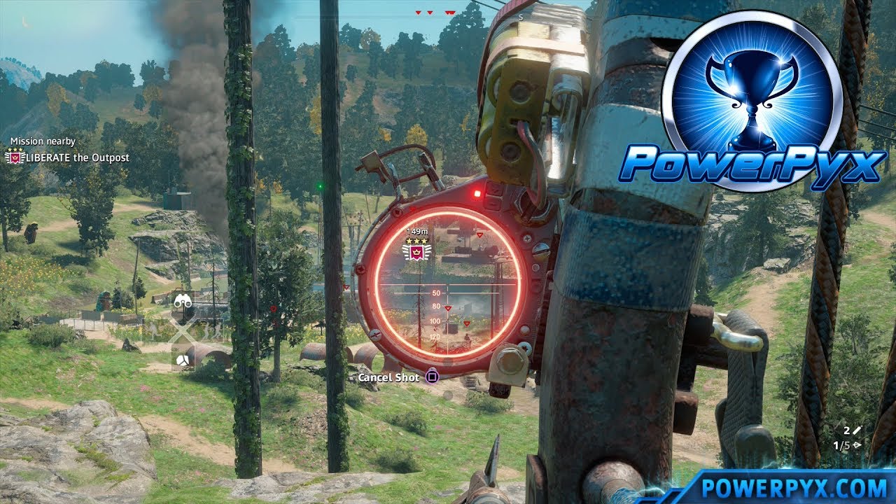 Far Cry New Dawn - Archery Expert Trophy / Achievement Guide (100m Arrow Kill)