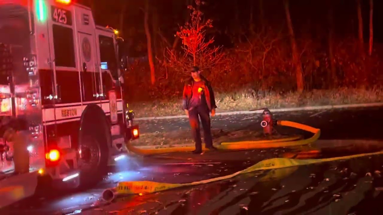 Apartment fire response - Greywing Square - Reston, VA