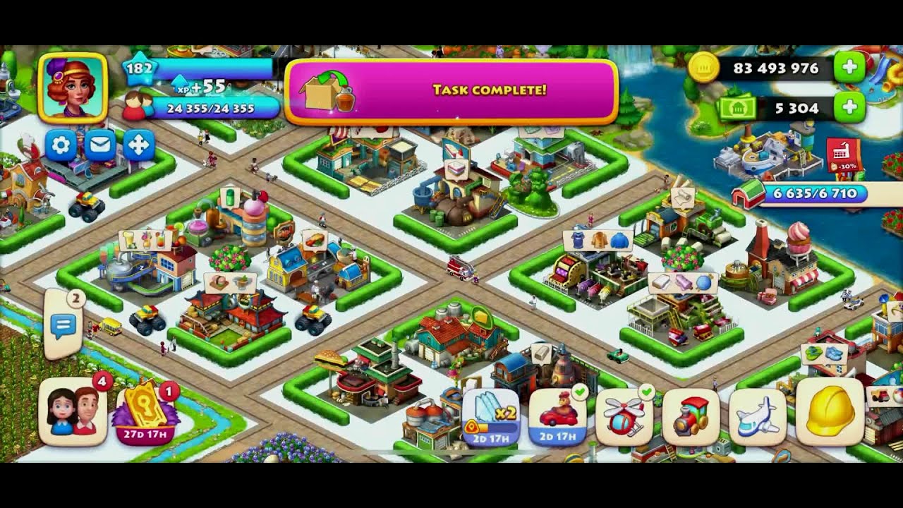 Playrix TOWNSHIP Level 182 gameplay # 2