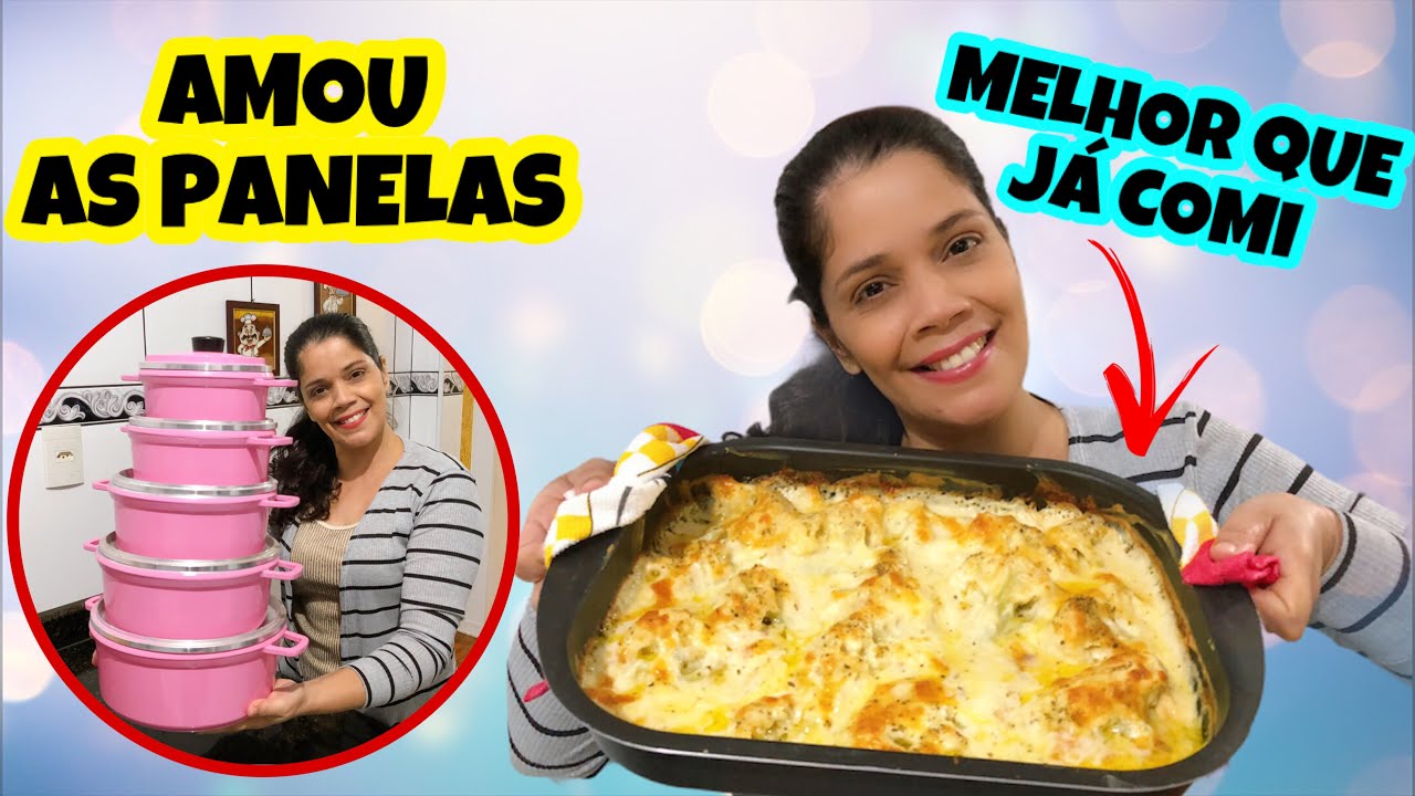 🔥AGORA SÓ VOU FAZER COUVE - FLOR GRATINADO ASSIM | QUE DELÍCIAA !!!