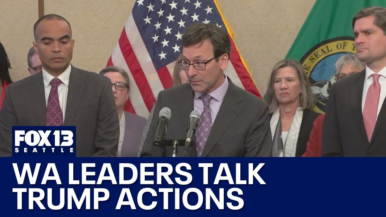 WA state leaders talk response to Trump actions | FOX 13 Seattle