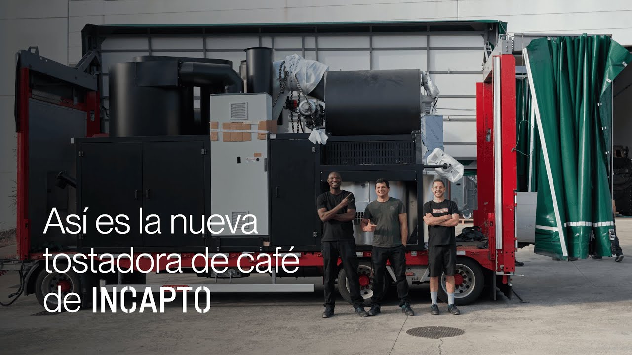 Así es la nueva tostadora de café de INCAPTO
