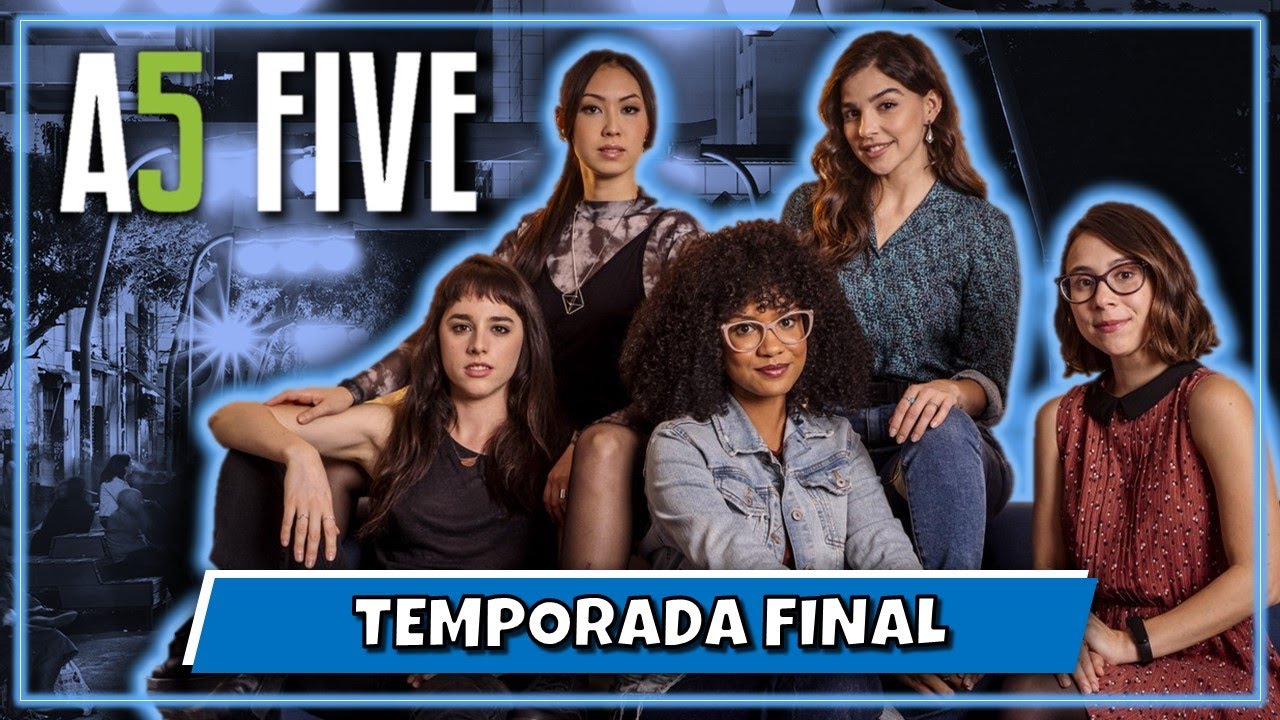 AS FIVE - TEMPORADA 3 - FINAL DA JORNADA DA LICA, BENÊ, TINA, ELLEN e KEYLA (Review) || Dario Pato