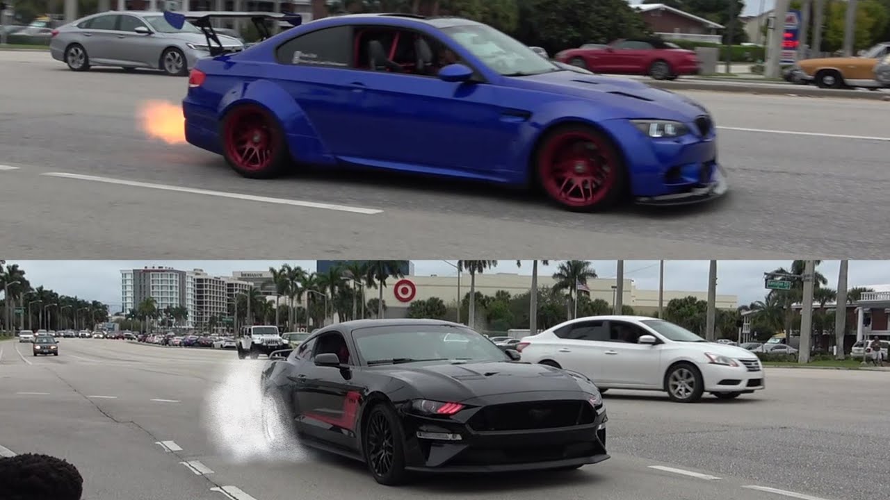 CRAZY EXITS From Cars and Coffee Palm Beach November 2019!! [Part 2]