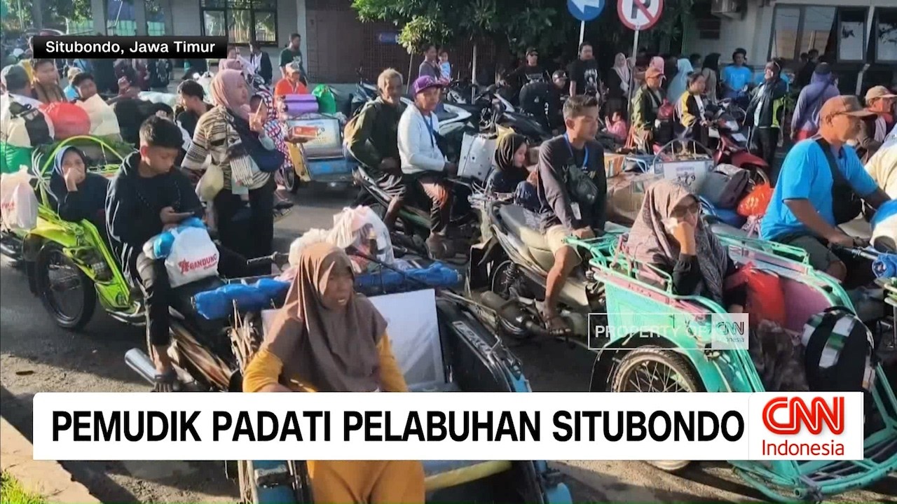 Pemudik Padati Pelabuhan Situbondo dan Perusahaan Perkapalan Swasta Siapkan 49 Armada untuk Lebaran