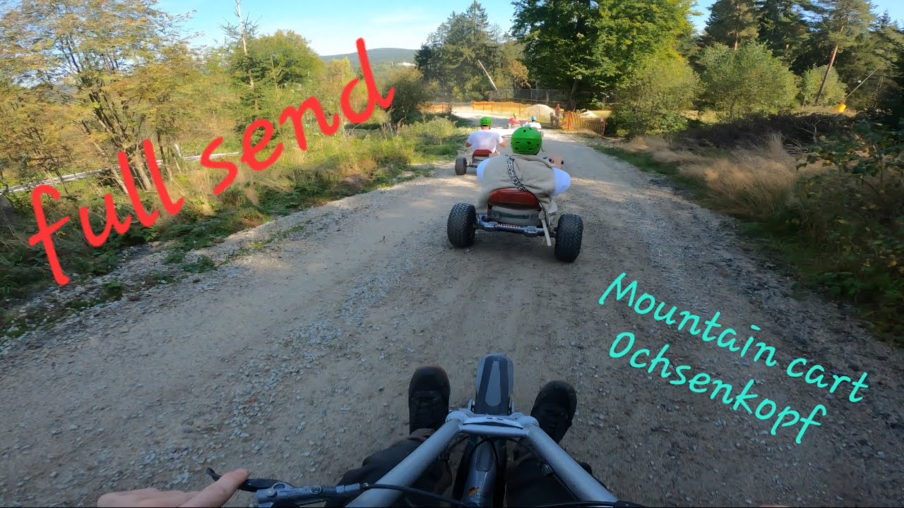 Mountain cart Ochsenkopf, full send