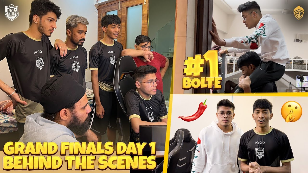 #1 On Day 1 BGIS Grand Final | Behind The Scene | GodL Guru