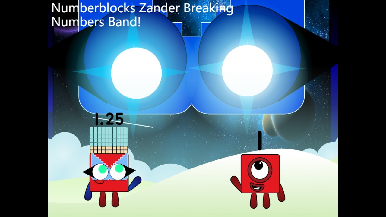 Numberblocks Zander Breaking Numbers Band!