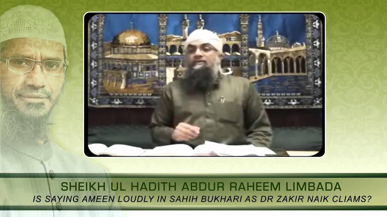 Is saying Ameen loudly in Sahih Bukhari?