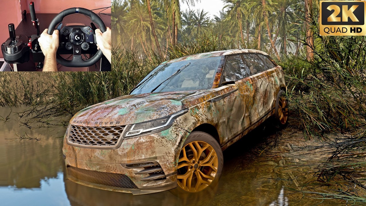 Rebuilding  Range Rover Velar | Forza Horizon 5 Steering Wheel Gameplay