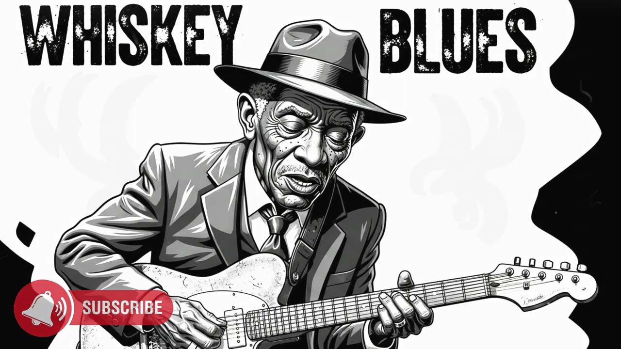 Whiskey & Blues | Slow Guitar Blues Playlist for Stress Relief