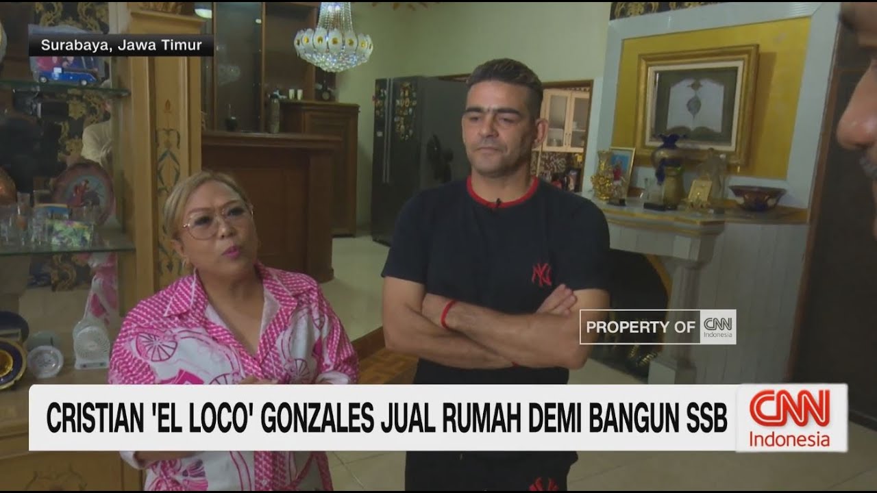 Cristian 'El Loco' Gonzales Jual Rumah Demi Bangun SSb
