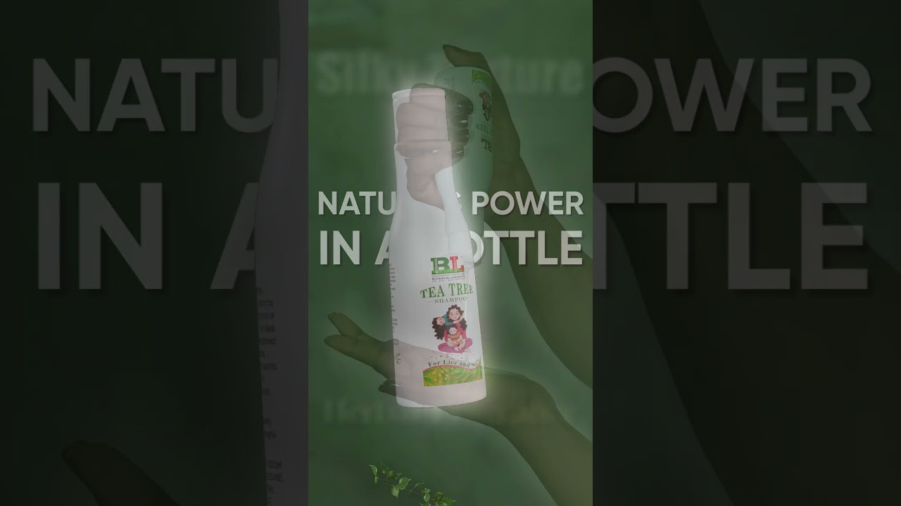 Introducing Botanical Luxuriate Tea Tree Shampoo – Your Natural Solution for Lice & Nits.