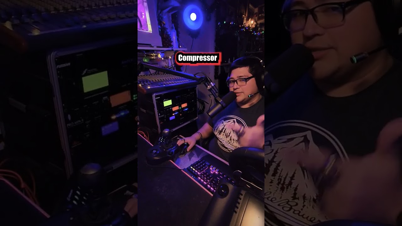Using a Dbx DriveRack PA 2 For Streaming #music #funny #studio