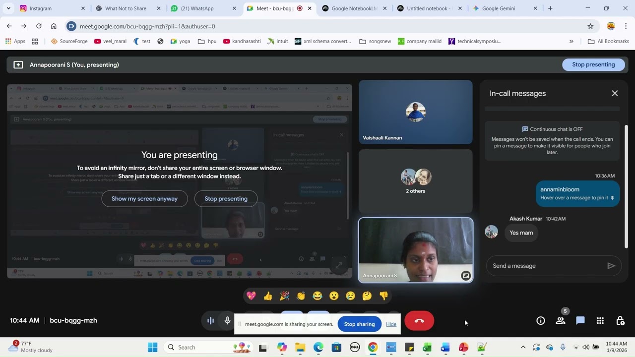 Annapoorani -- AI FOR MOMS