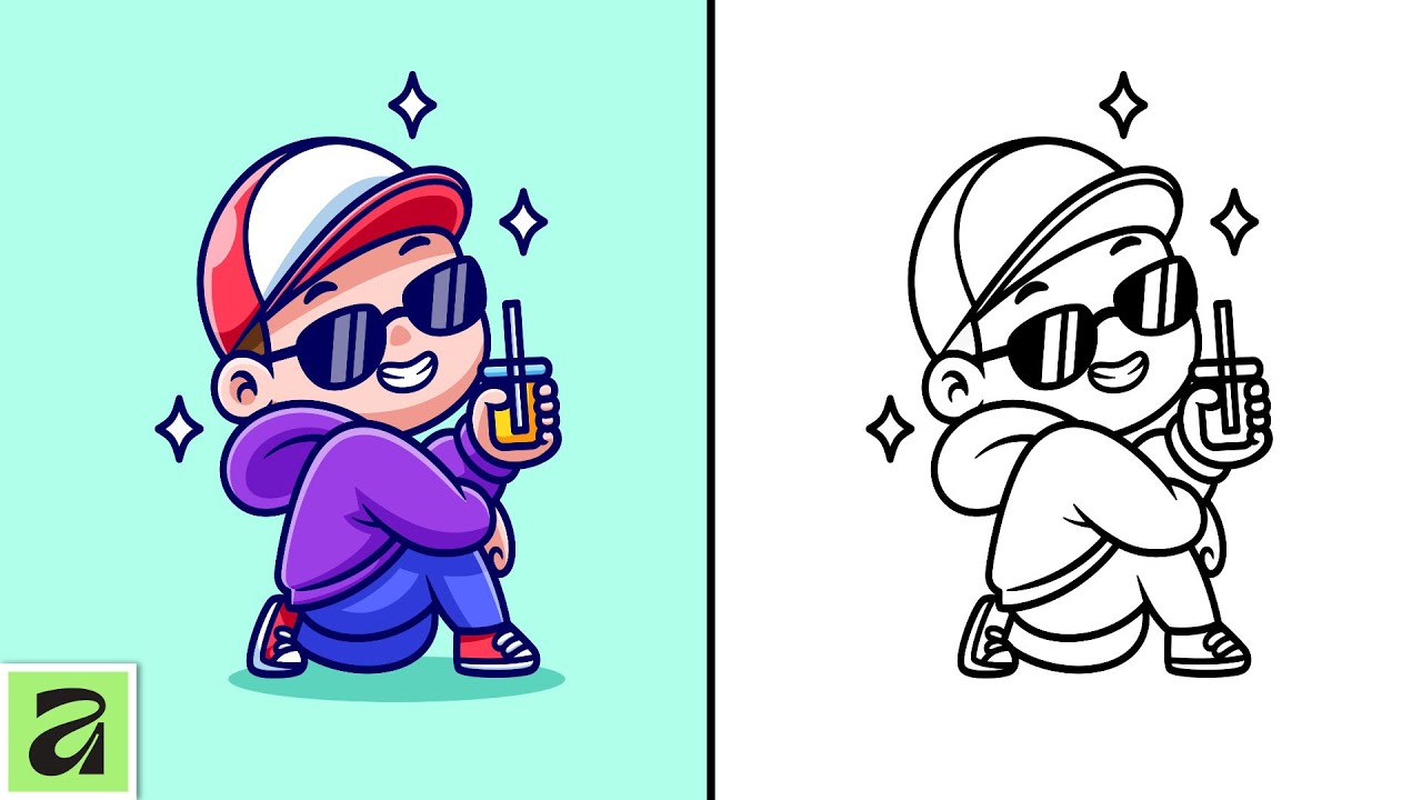 How to Convert Images Into Outlines in Affinity