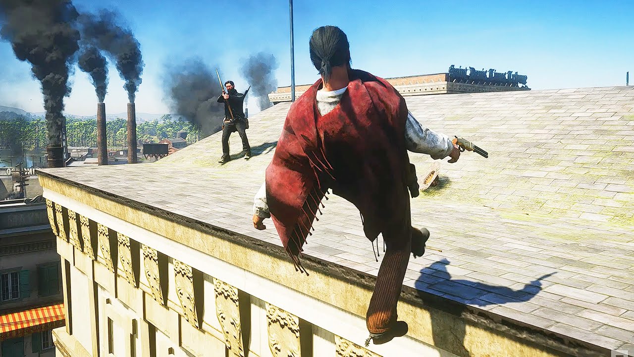 Red Dead Redemption 2 &ndash; Crazy Shootouts & Ragdoll Mayhem!