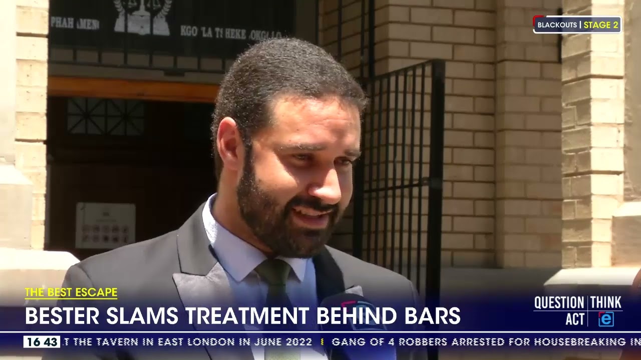 The Best Escape | Thabo Bester slams treatment behind bars