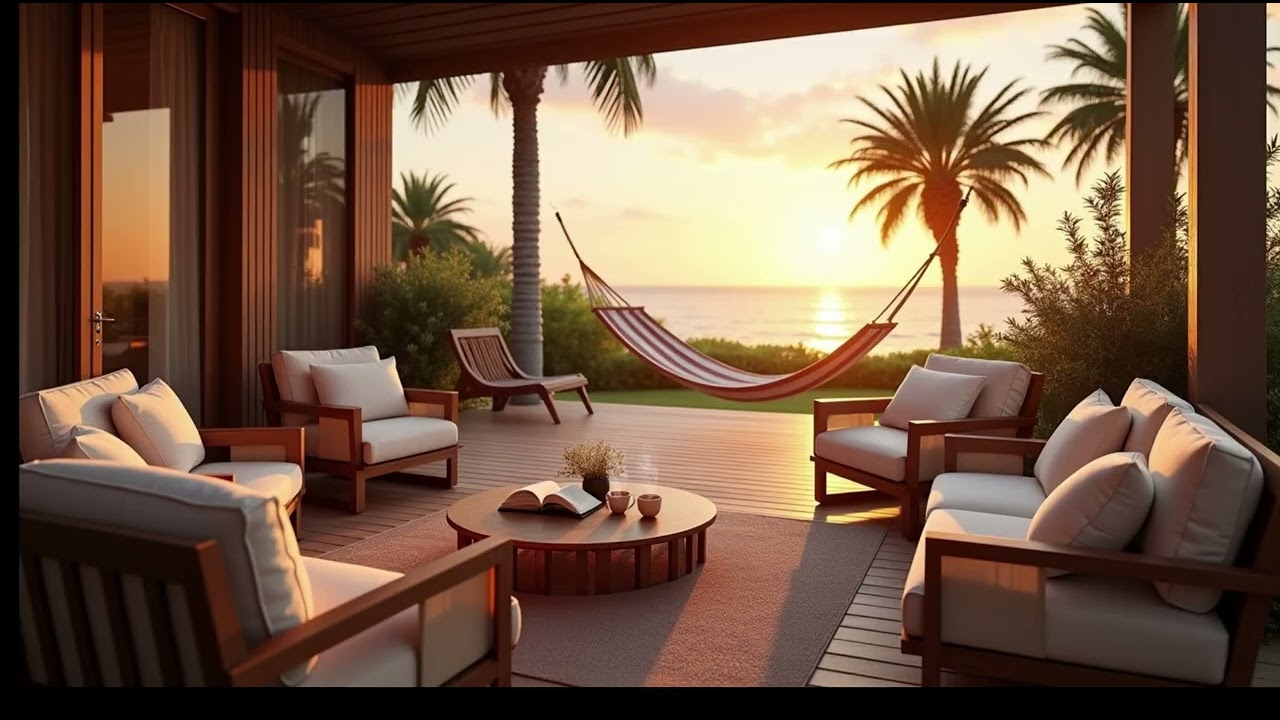 Golden Hour Vibes - Cozy Veranda Ambience You&rsquo;ll Never Want to Leave