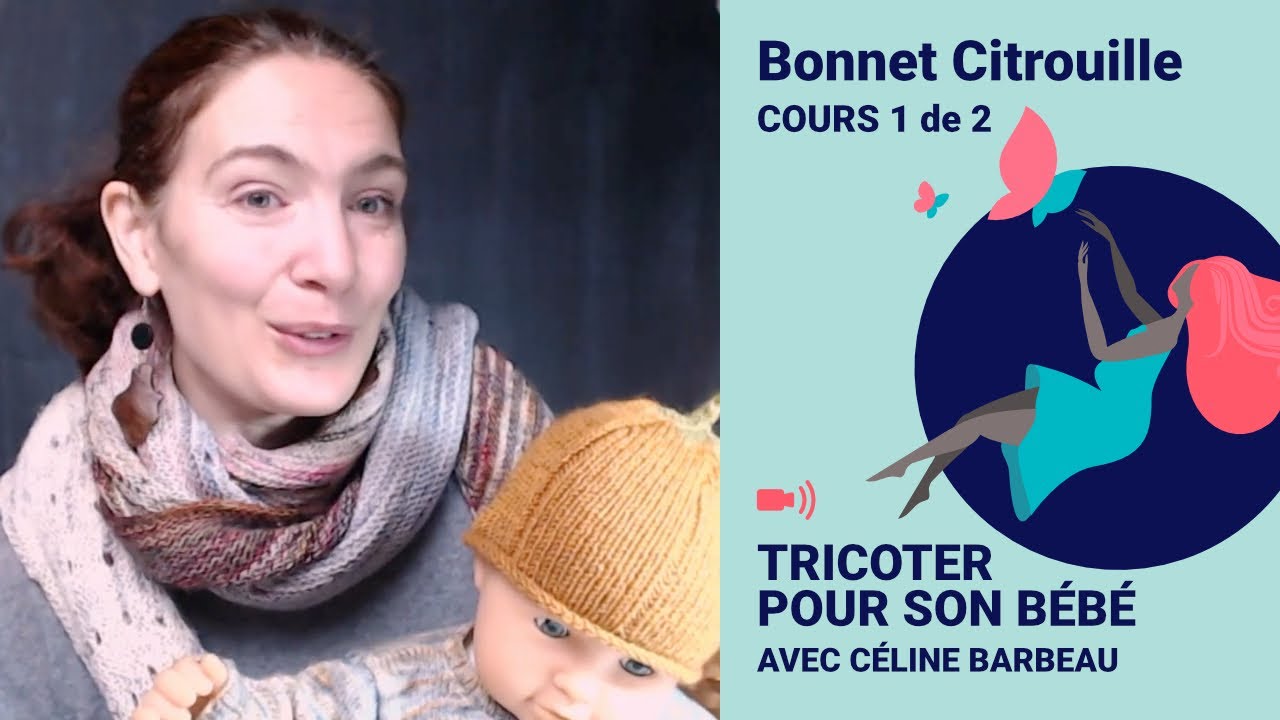 Bonnet Citrouille • Cours 1 de 2
