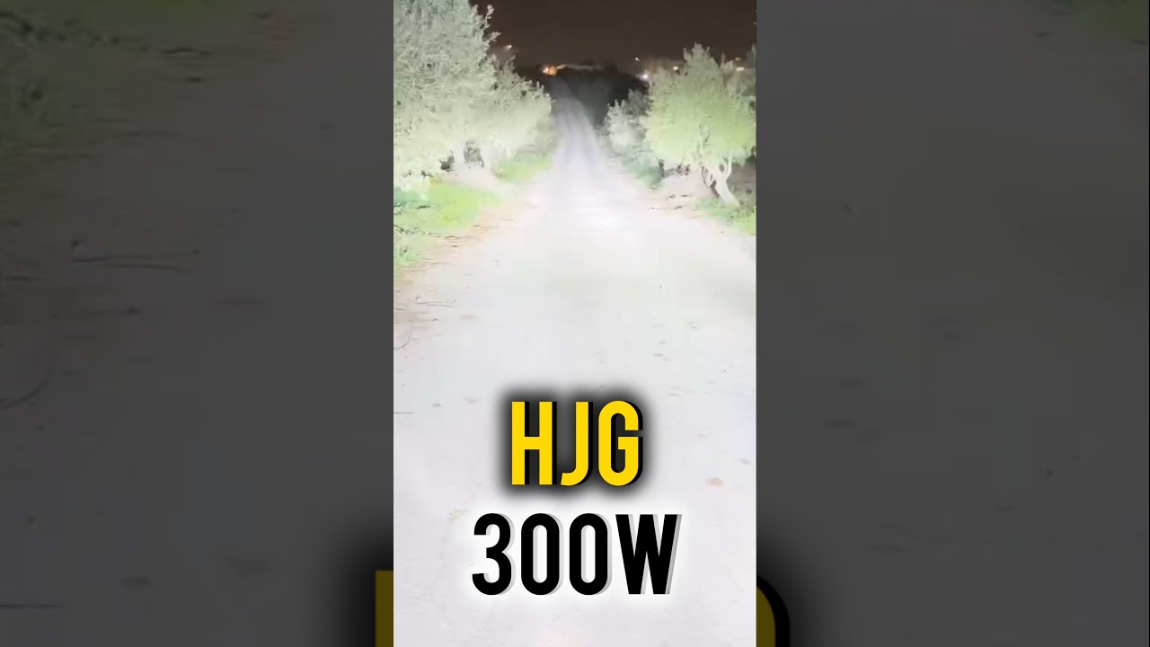 HJG 300W White Led Headlight