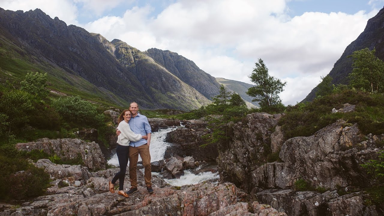 Wedding Engagement Shoot in Glencoe Scotland | Scottish Highlands