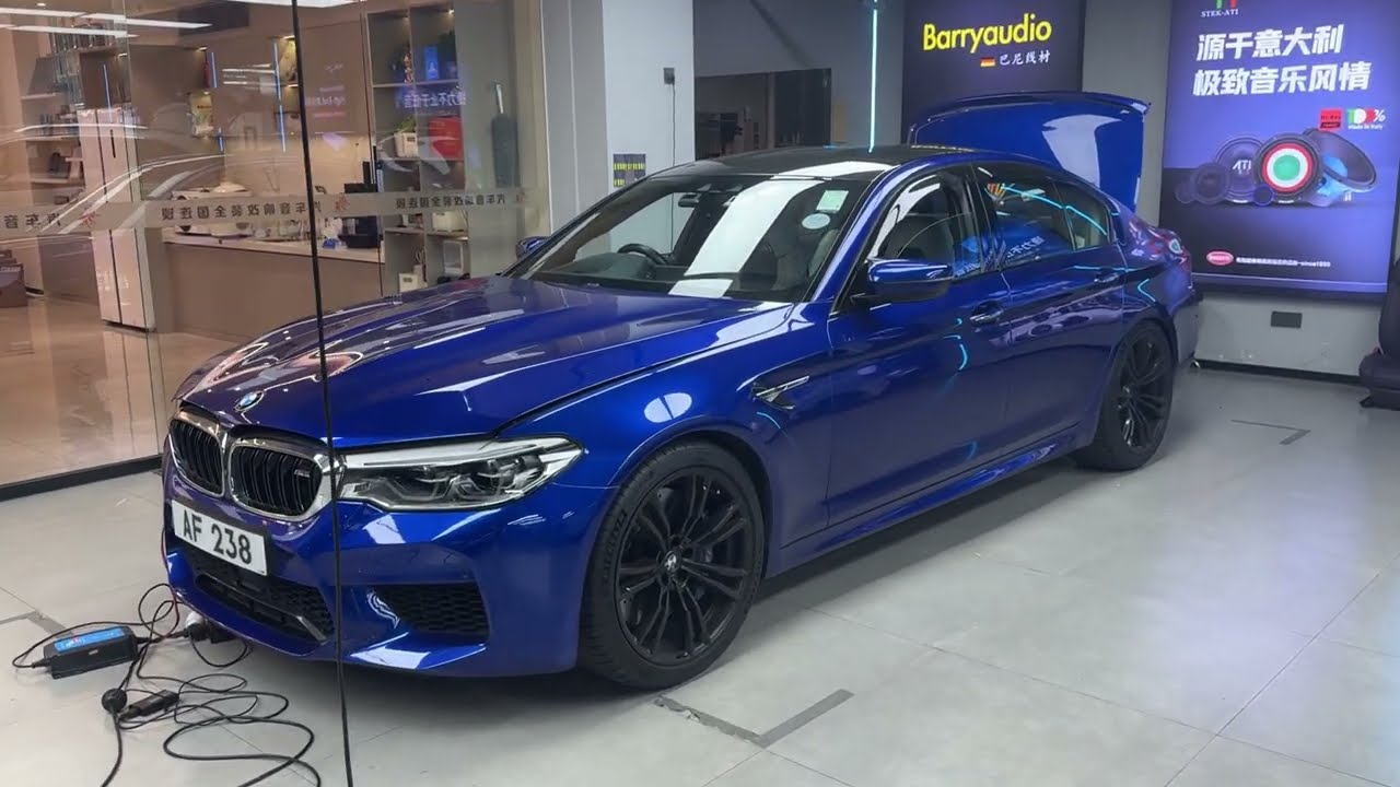 BMW M5 с, вероятно, самой высококлассной системой, когда-либо установленной в одном из этих автом...