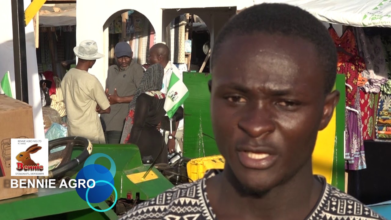 Meet young Jerry MALLO, Nigerian inventor of tractors & other agro-essential machines in his factory