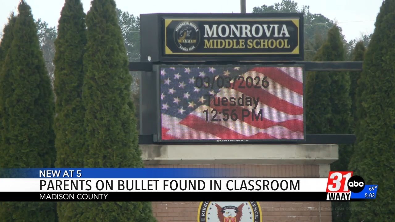 Parents demand answers after bullet found at Monrovia Middle School